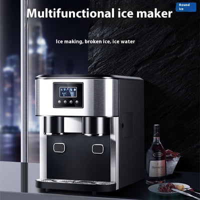 Máquina Dispensadora de Hielo 3 en 1 - 16kg Capacidad Diaria