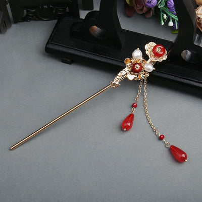 Pasador de Cabello Hanfu Estilo Hada - Accesorio Tradicional Chino - Image 6