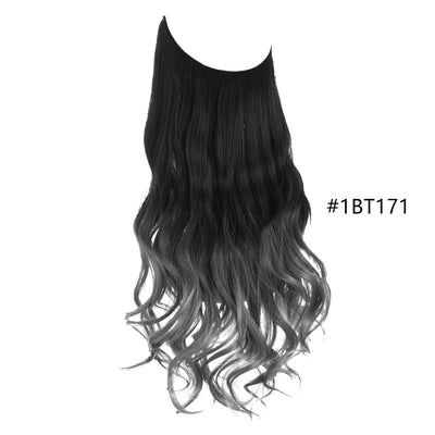 Extensiones de Cabello Degradado Multicolor Efecto Onda Marina - Image 13