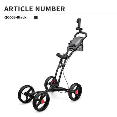 Carrito de Golf Plegable de Cuatro Ruedas - Image 4