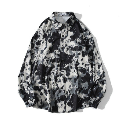 Camisa Estilo Hong Kong con Estampado Vintage y Efecto Óleo - Image 27