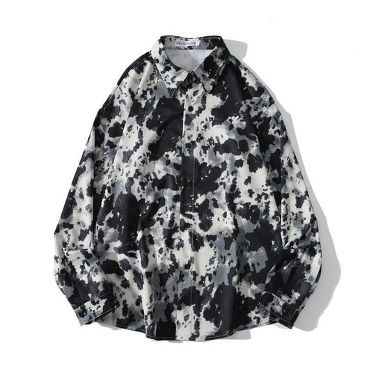 Camisa Estilo Hong Kong con Estampado Vintage y Efecto Óleo - Image 27