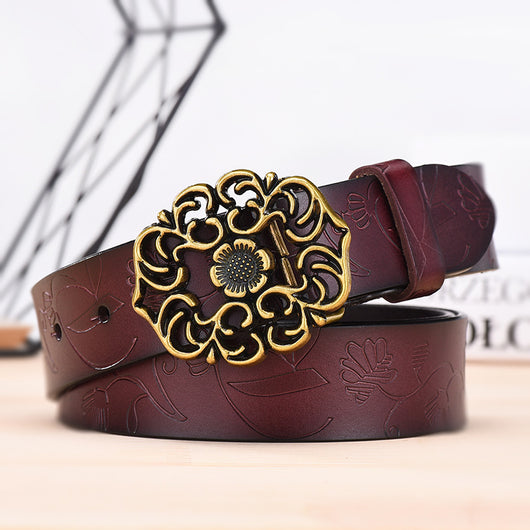 Pantalón Casual Ancho Estilo Coreano con Cinturón para Mujer - Image 11