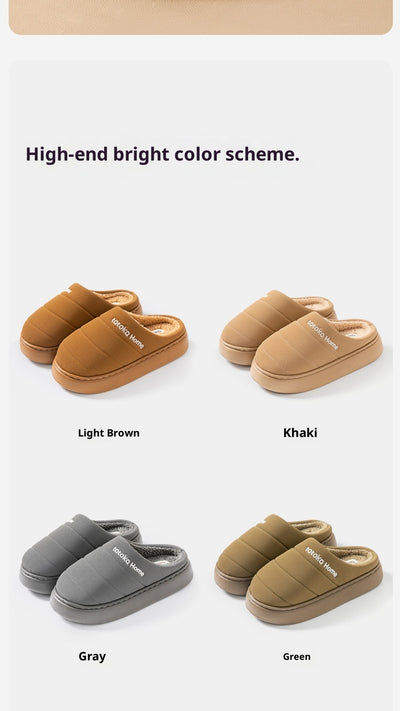 Zapatos de Algodón Impermeables con Forro Polar Cálidos para Otoño e Invierno - Image 17