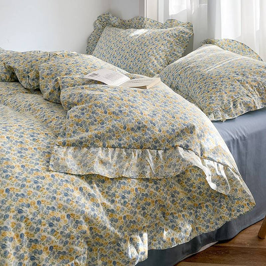 Juego de Sábanas y Edredón Estampado Primavera Otoño para Niña - Image 16