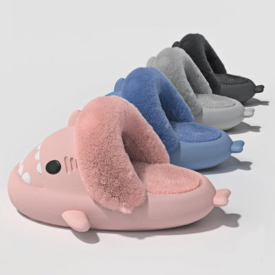 Pantuflas Tiburón Invierno Desmontables - Cálidas y Acogedoras para Casa - Image 7