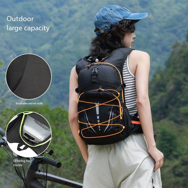 Mochila de Hidratación Ligera, Transpirable con Detalles Reflectantes