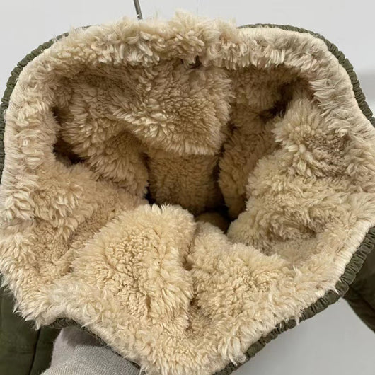Abrigo de Algodón con Forro Polar para Bebé - Manga Larga Invierno - Image 8