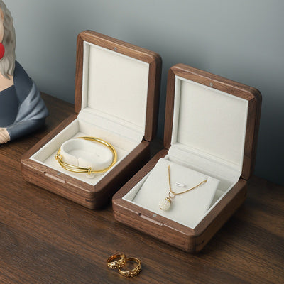 Caja de Madera Premium para Anillos de Matrimonio - Image 12