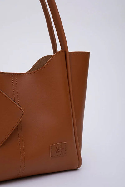 Bolso de Cuero Sintético para Mujer con Cartera y Neceser Integrado - Image 3