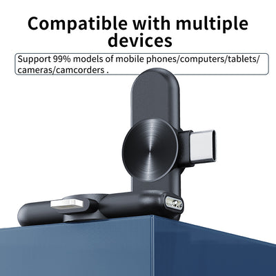 Micrófono Solapa con Cancelación de Ruido 2.4G Dual - Image 10