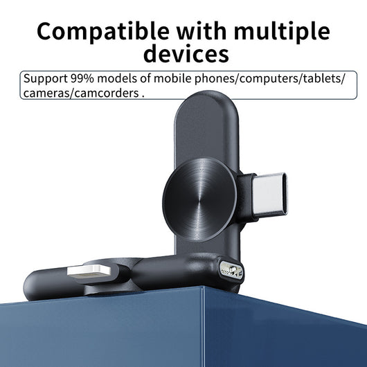 Micrófono Solapa con Cancelación de Ruido 2.4G Dual - Image 10