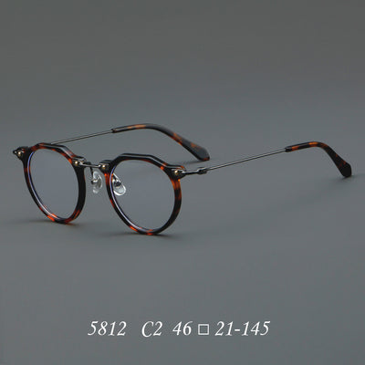 Gafas Retro Metal 5812 - Lentes Ópticas Estilo Vintage - Image 7