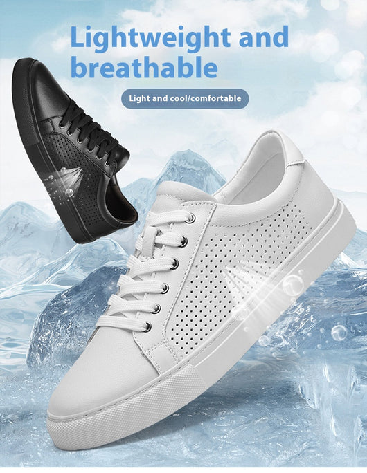 Zapatos Casuales de Cuero Perforado Premium - Image 7