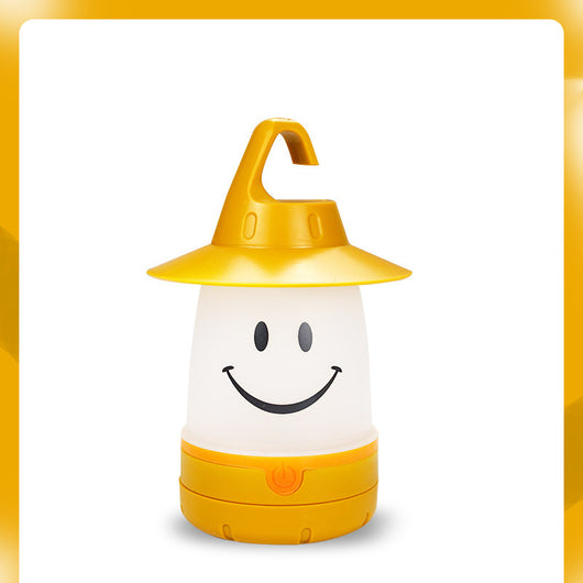Lámpara LED Sonriente para Tienda de Campaña Infantil - Luz Nocturna Decorativa - Image 4