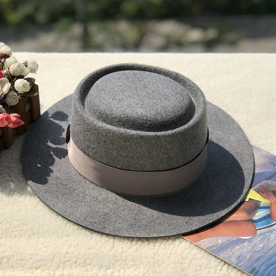Sombrero de Fieltro de Lana para Otoño e Invierno - Image 17