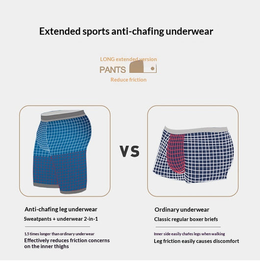 Calzoncillos Deportivos de Algodón para Hombre - Antirozadura - Image 29
