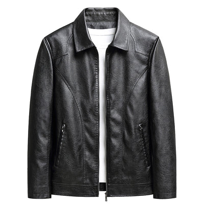 Chaqueta de Cuero Delgada para Hombre - Image 3