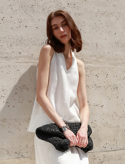 Top Halter Mujer Tirantes Finos para Verano - Blusa Fresca y Versátil - Image 18