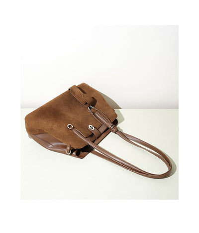 Bolso Retro de Gran Capacidad con Bandolera para Documentos - Image 9