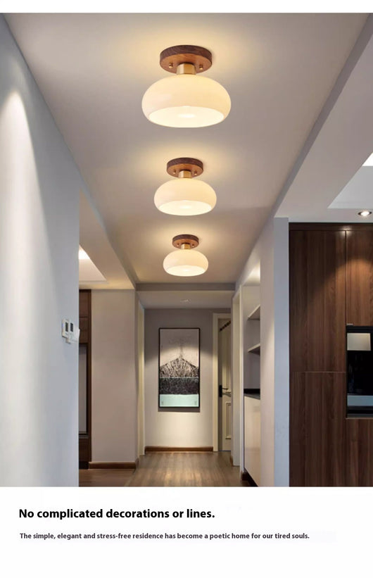 Lámpara de Piso Lujo Estilo Chino Nogal para Pasillos y Espacios Elegantes - Image 13