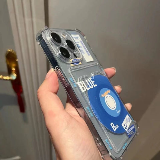 Funda para Teléfono Klein Blue con Compartimento para Tarjetas - Image 9