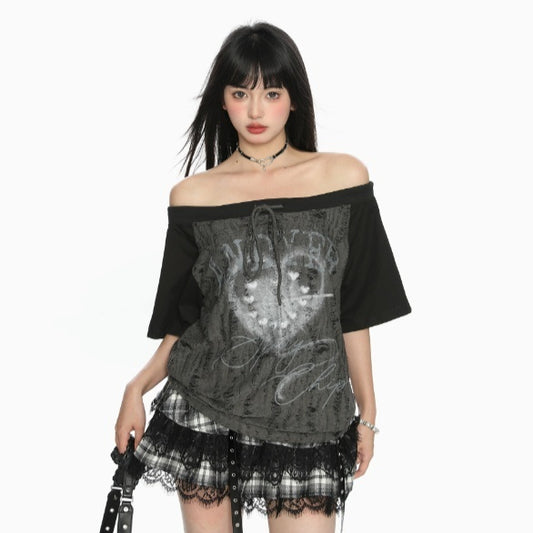 Blusa Hombros Descubiertos Efecto Reductor para Mujer