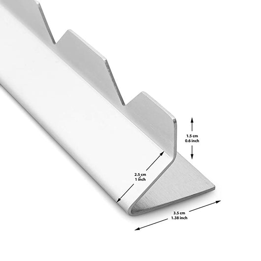 Juego de 2 Soportes para Señaléticas de Acero Inoxidable para Parrilla - Image 9