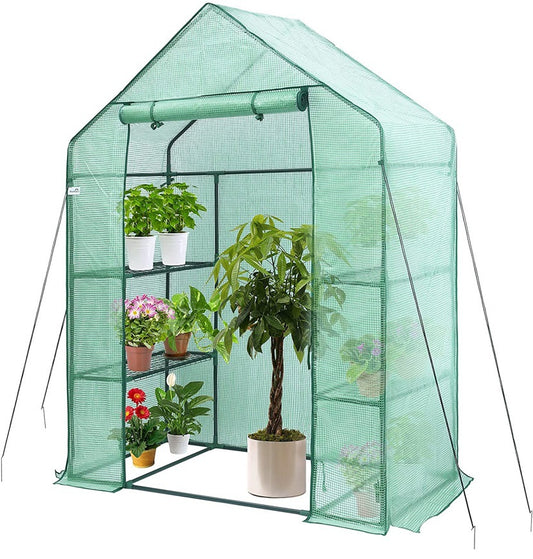 Invernadero Tipo Gaveta con Cubierta PE para Plantas y Flores - Image 2