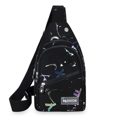 Mochila Bandolera Mujer con Tela Oxford - Bolsa Pecho Cruzada - Image 7
