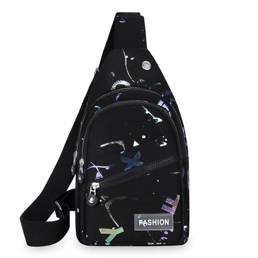 Mochila Bandolera Mujer con Tela Oxford - Bolsa Pecho Cruzada - Image 7