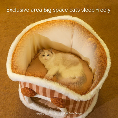 Cama Térmica Cerrada para Gatos - Refugio Cálido Otoño e Invierno - Image 2