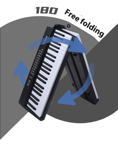 Piano Digital Portátil Plegable 61 Teclas con Carga Inteligente - Image 14