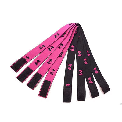 Banda Ajustable para Peluca Rojo Rosa con Velcro Antideslizante - Image 3
