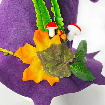 Sombrero de Bruja Halloween Fieltro Puntiagudo para Fiesta - Image 10