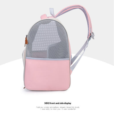 Mochila Transportadora Respirable para Mascotas - Plegable y Portátil - Image 19