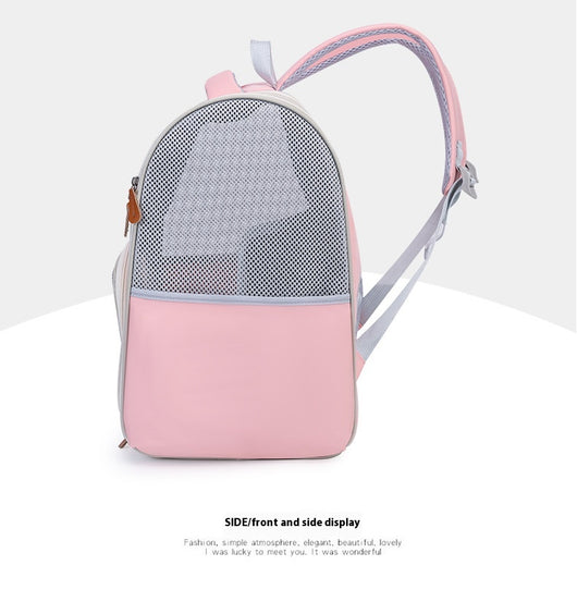 Mochila Transportadora Respirable para Mascotas - Plegable y Portátil - Image 19
