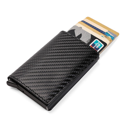 Cartera Automática RFID con Soporte Magnético para Hombre - Image 9