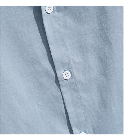 Camisa Casual de Algodón Talla Grande con Efecto Reductor - Image 15
