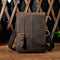 Bolsa de Cuero Premium Estilo Bandolera - Piel Vacuno Engrasada Primera Capa