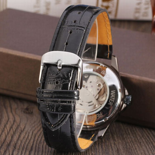 Reloj Automático Esqueleto para Hombre - Diseño Mecánico Sofisticado - Image 4