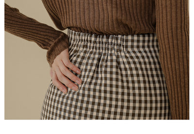 Falda Escocesa Midi para Mujer - Image 13