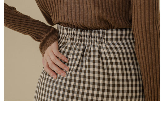 Falda Escocesa Midi para Mujer - Image 13