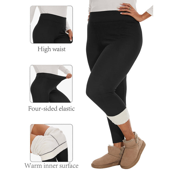Leggings Térmicos para Mujer con Forro Polar - Calidez Extrema
