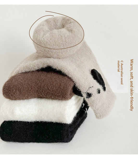 Calcetines Invierno Niños y Niñas Forro Polar Australiano Gruesos - Image 10