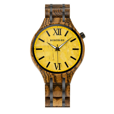 Reloj de Madera Elegante para Hombre Joven Profesional - Image 2
