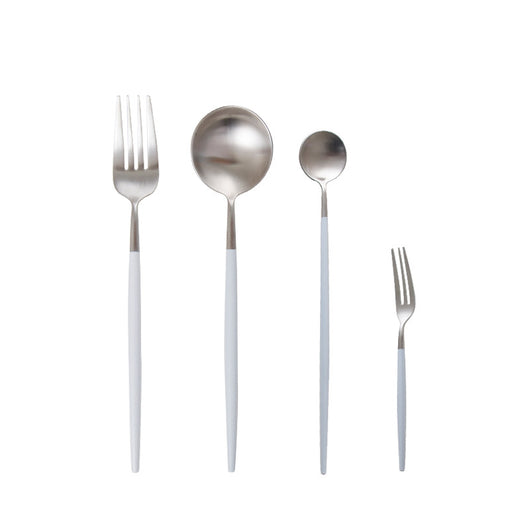 Cubiertos de Plata OUDING - Cuchara de Acero Inoxidable 304 para Mesa Occidental - Image 32