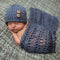 Conjunto Fotográfico Bebé Gorro Azul Marino