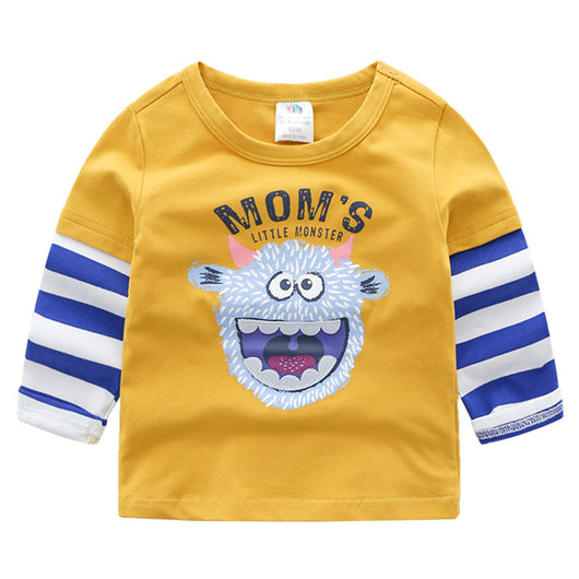 Camiseta de Manga Larga con Costuras Decorativas en Algodón - Image 5
