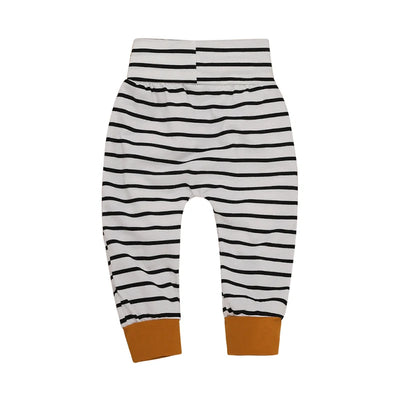 Ropa Infantil con Estampado de Rayas y Plumas - Image 9